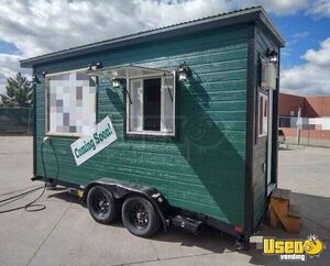 New Ready-to-Outfit 8.5' x 16' Empty Mobile Food Concession Trailer for Sale in Utah!