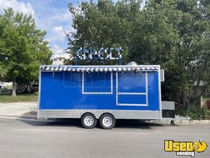 NEW 2024 7.5' x 16' Kitchen Food Concession Trailer with Pro-Fire System for Sale in Utah!