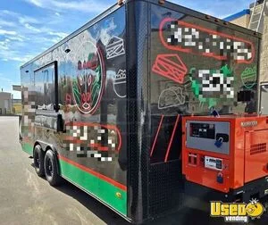 2024 8.5' x 18' Kitchen Food Concession Trailer with Pro-Fire System for Sale in Washington!
