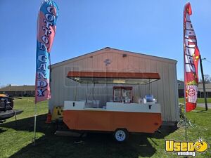 Turn Key - 7' x 10.5' Cotton Candy & Popcorn Trailer Pop Up Concession Trailer for Sale in West Virginia!