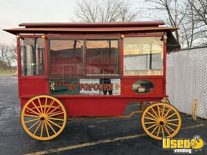 Charming - 5' x 11' Antique Style Popcorn Wagon Old Fashioned Custom Concession Trailer for Sale in Wisconsin!