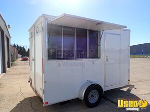 NEW - 2024 7' x 12' Cargo Craft Concession Trailer Mobile Vending Unit for Sale in Wisconsin!