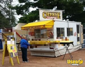 Used 8' x 20' Food Concession Trailer Mobile Vending Unit for Sale in Wisconsin!