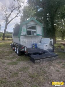 Custom Built - 2014 8' x 10' Concession Trailer with Porch for Sale in Wyoming!