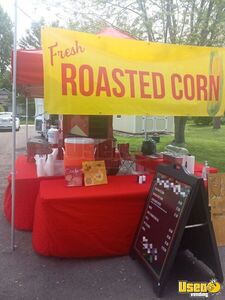 Turnkey Business - 2019 5' x 6' Corn Roasting Trailer and 2019 Nissan 2500 Van for Sale in Ohio!