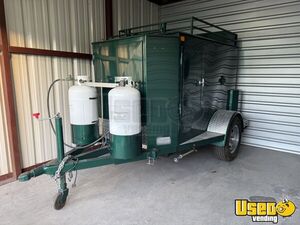 NEW - 2018 10' Dual Oven Combo Machine | Corn Roaster/BBQ Trailer for Sale in Texas!