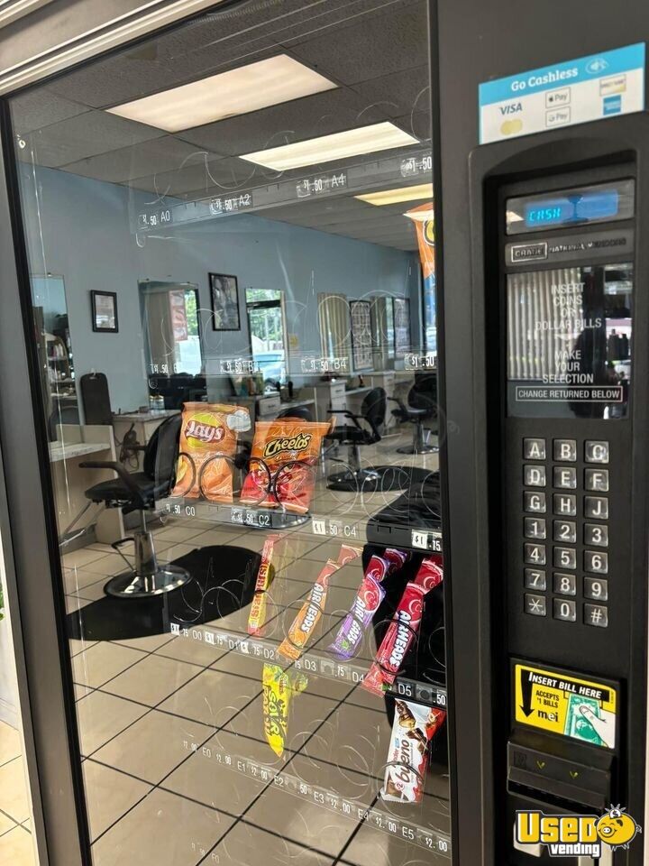 Crane National Vendors Glass Front Snack Vending Machine For Sale in