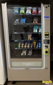 Crane National Vendors Glass Front Snack Vending Machine For Sale in New York!