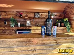 Custom Bar Trailer Beverage - Coffee Trailer Electrical Outlets Texas for Sale