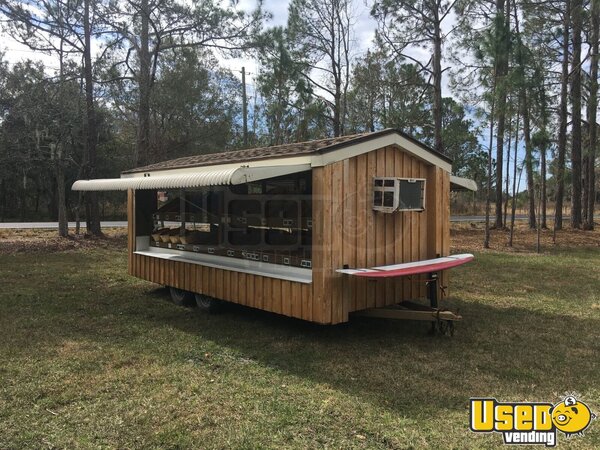 Custom Built Kitchen Food Trailer Florida for Sale