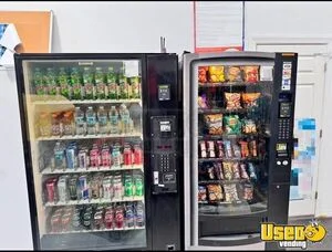 Dixie Narco Bev Max Soda and 1 Crane National Snack Vending Machine For Sale in Florida!