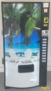 Dixie Narco 501E Beach Scene Front Drink Vending Machine For Sale in Florida!