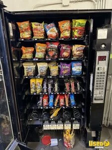 3 Dixie Narco 276E Drink and 3 Automatic Products Snackshop 112 Snack Vending Machines For Sale in Illinois!