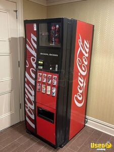 Dixie Narco 440-7 Coke Soda Vending Machine & AP 7000 Snack Vending Machine 