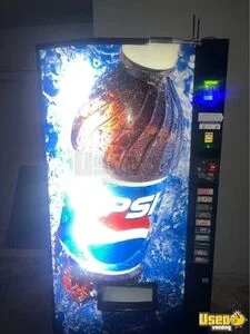 Pepsi Wrapped Dixie Narco Soda Cold Drink Vending Machine For Sale in Texas!