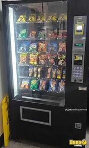 1 Dixie Narco 501E Soda and 1 Automatic Merchandising Systems Snack Vending Machines For Sale in Virginia!