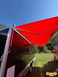 Dual Axle 7' X 19' Kitchen Trailer Kitchen Food Trailer Air Conditioning Virginia for Sale
