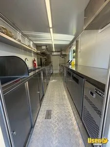 Dual Axle 7' X 19' Kitchen Trailer Kitchen Food Trailer Cabinets Virginia for Sale