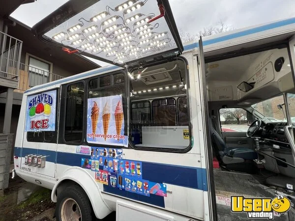 E350 Super Duty Ice Cream Truck Texas Gas Engine for Sale