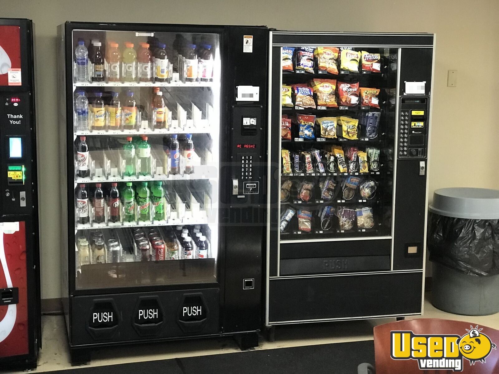 full line snack & soda vending route | vending machine route for