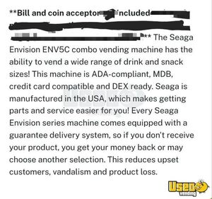 Env5c Seaga Vending Combo 3 Texas for Sale