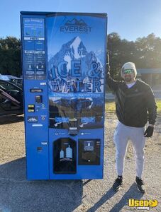 2022 Everest Ice VX4 Neon Lighted Bagged Ice and Filtered Water Vending Machine For Sale In Florida!!
