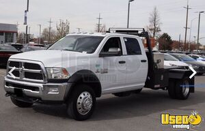 2018 Ram 5500 Crew Cab Turbo Diesel RV Hauler Flatbed Truck for Sale in Utah!