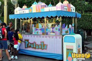 All Stainless Steel 9' Pretzel Concession Vintage Disney Vending Cart for Sale in California!