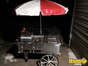 3.7' x 4.5' Hot Dog / Food Vending Push Cart for Sale in Missouri!!!