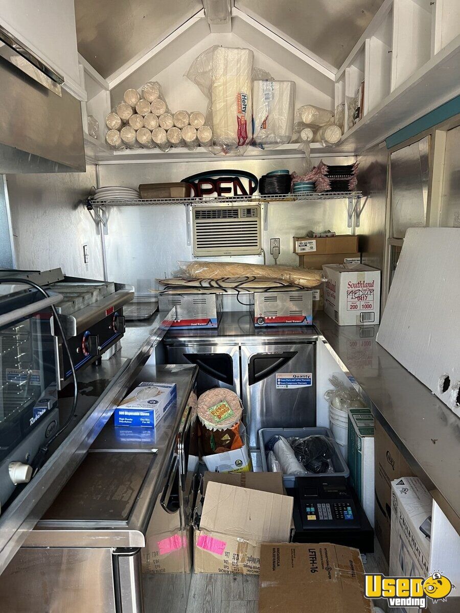 Ready to Serve Used CustomBuilt Mobile Food Concession Trailer for