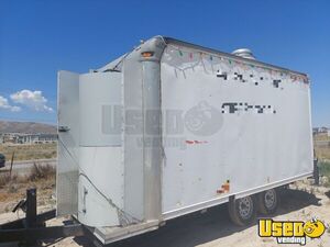 Food Concession Trailer Concession Trailer Exterior Customer Counter Utah for Sale