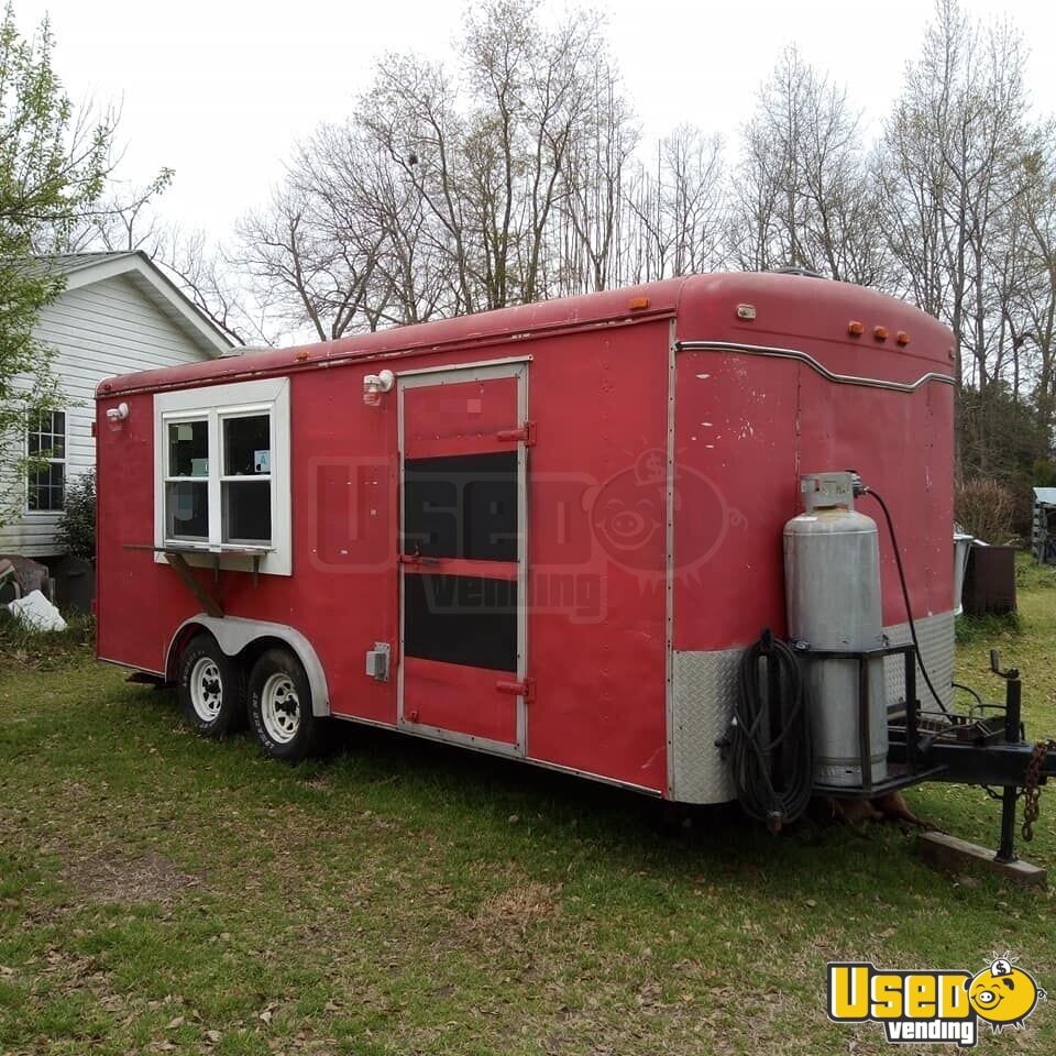 Used 8' x 20' Street Food Concession Trailer Mobile Food Unit for Sale in South Carolina