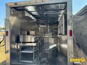 Food Concession Trailer Concession Trailer Stainless Steel Wall Covers Texas for Sale