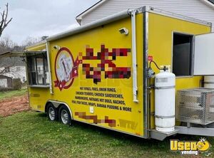 Food Concession Trailer Kitchen Food Trailer Air Conditioning Georgia for Sale