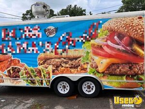 Food Concession Trailer Kitchen Food Trailer Air Conditioning Maryland for Sale