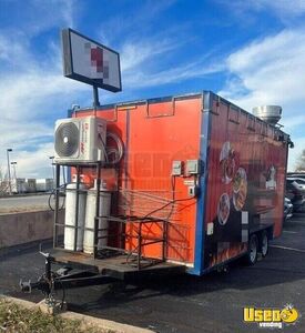 Food Concession Trailer Kitchen Food Trailer Air Conditioning Oklahoma for Sale