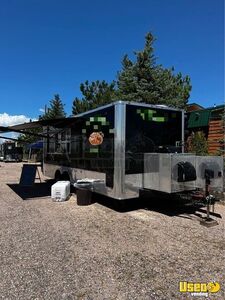 Food Concession Trailer Kitchen Food Trailer Air Conditioning Wyoming for Sale