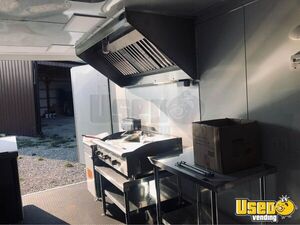 Food Concession Trailer Kitchen Food Trailer Diamond Plated Aluminum Flooring Kentucky for Sale