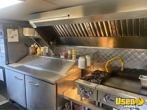 Food Concession Trailer Kitchen Food Trailer Diamond Plated Aluminum Flooring Oregon for Sale