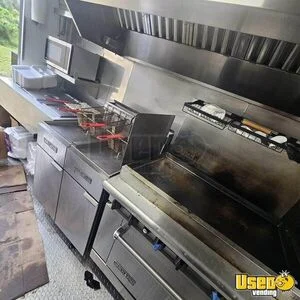 Food Concession Trailer Kitchen Food Trailer Exterior Customer Counter Florida for Sale