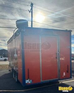 Food Concession Trailer Kitchen Food Trailer Exterior Customer Counter Oklahoma for Sale
