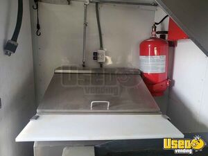 Food Concession Trailer Kitchen Food Trailer Prep Station Cooler Alabama for Sale
