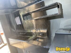 Food Concession Trailer Kitchen Food Trailer Prep Station Cooler California for Sale