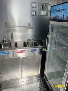 Food Concession Trailer Kitchen Food Trailer Prep Station Cooler Florida for Sale