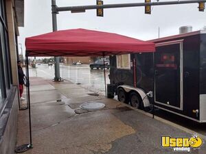 Food Concession Trailer Kitchen Food Trailer Prep Station Cooler Wisconsin for Sale