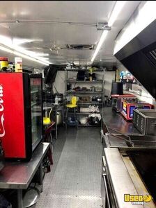 Food Concession Trailer Kitchen Food Trailer Reach-in Upright Cooler Texas for Sale