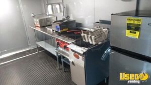 Food Concession Trailer Kitchen Food Trailer Refrigerator Florida for Sale