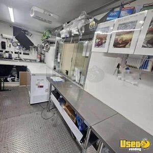 Food Concession Trailer Kitchen Food Trailer Refrigerator Florida for Sale