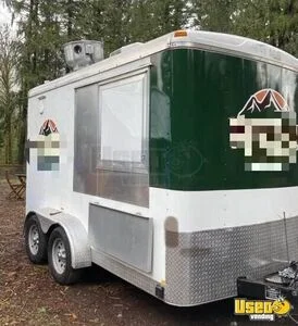 Food Concession Trailer Kitchen Food Trailer Refrigerator Michigan for Sale