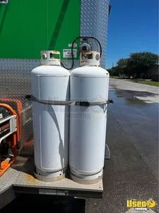 Food Concession Trailer Kitchen Food Trailer Refrigerator Texas for Sale